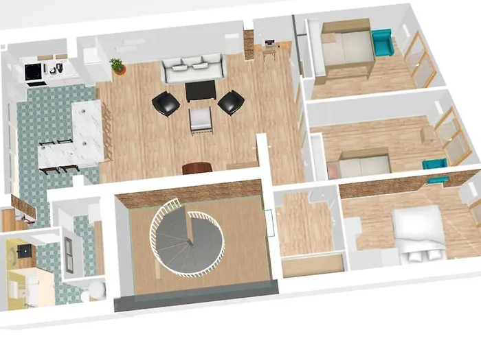 Grand Appartement Central Aere Avec Terrasse